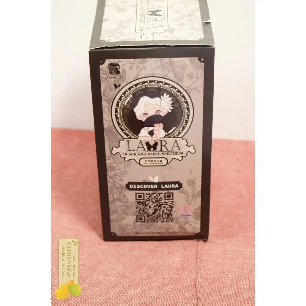Laura Girl Black & White Spectrum Series Madame Butterfly Doll